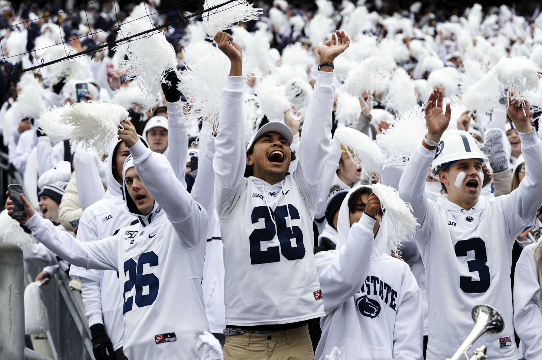 Penn State football vs. Michigan, student section
